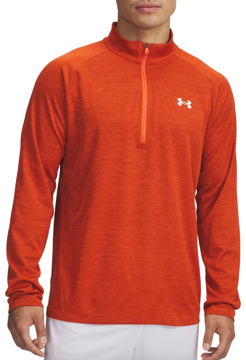 Суитчър Under Armour UA Tech Textured 1/2 Zip Top Оранжево
 | 1382797-844