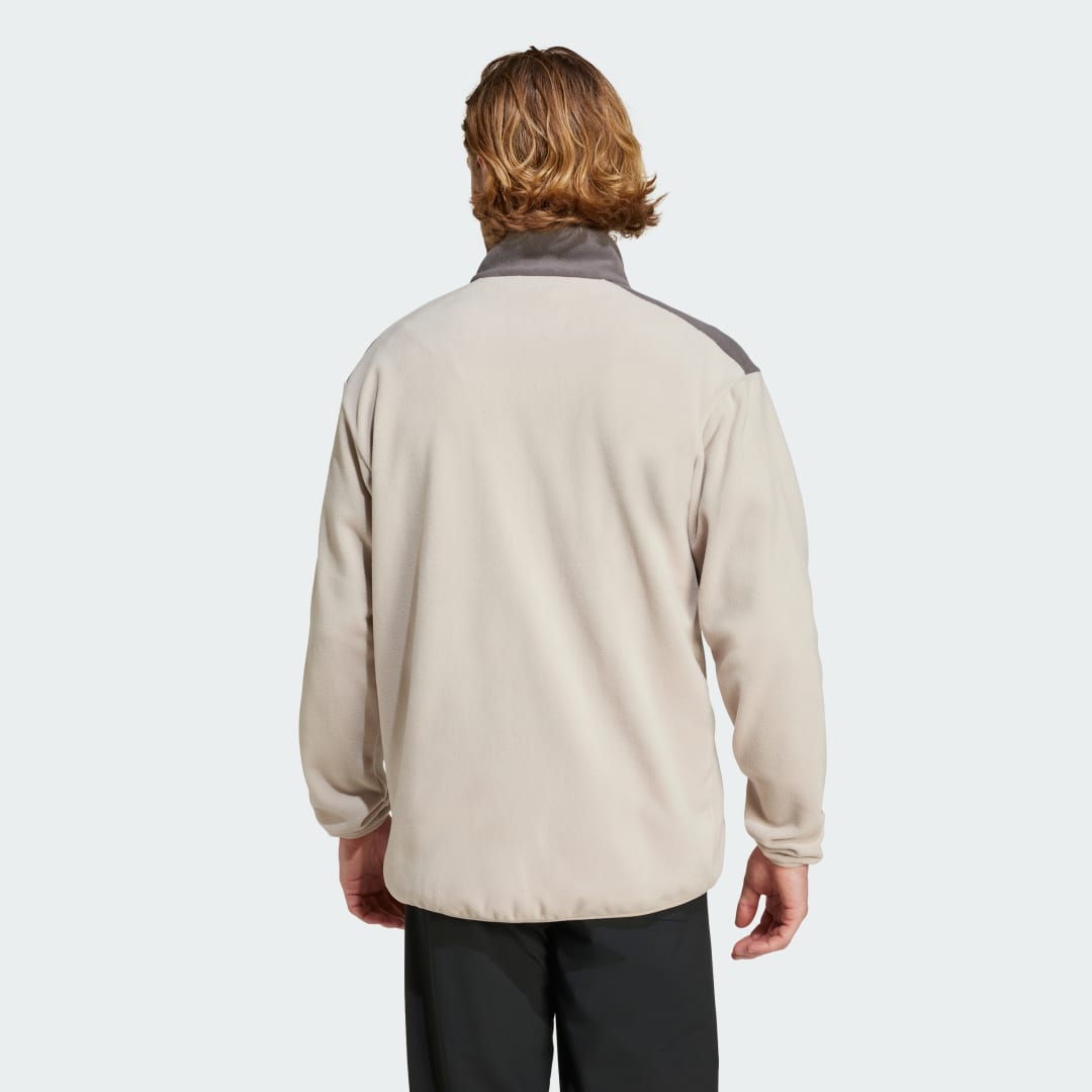 Яке adidas Performance Terrex Multi Full-Zip Fleece Бяло | IZ3296, 1