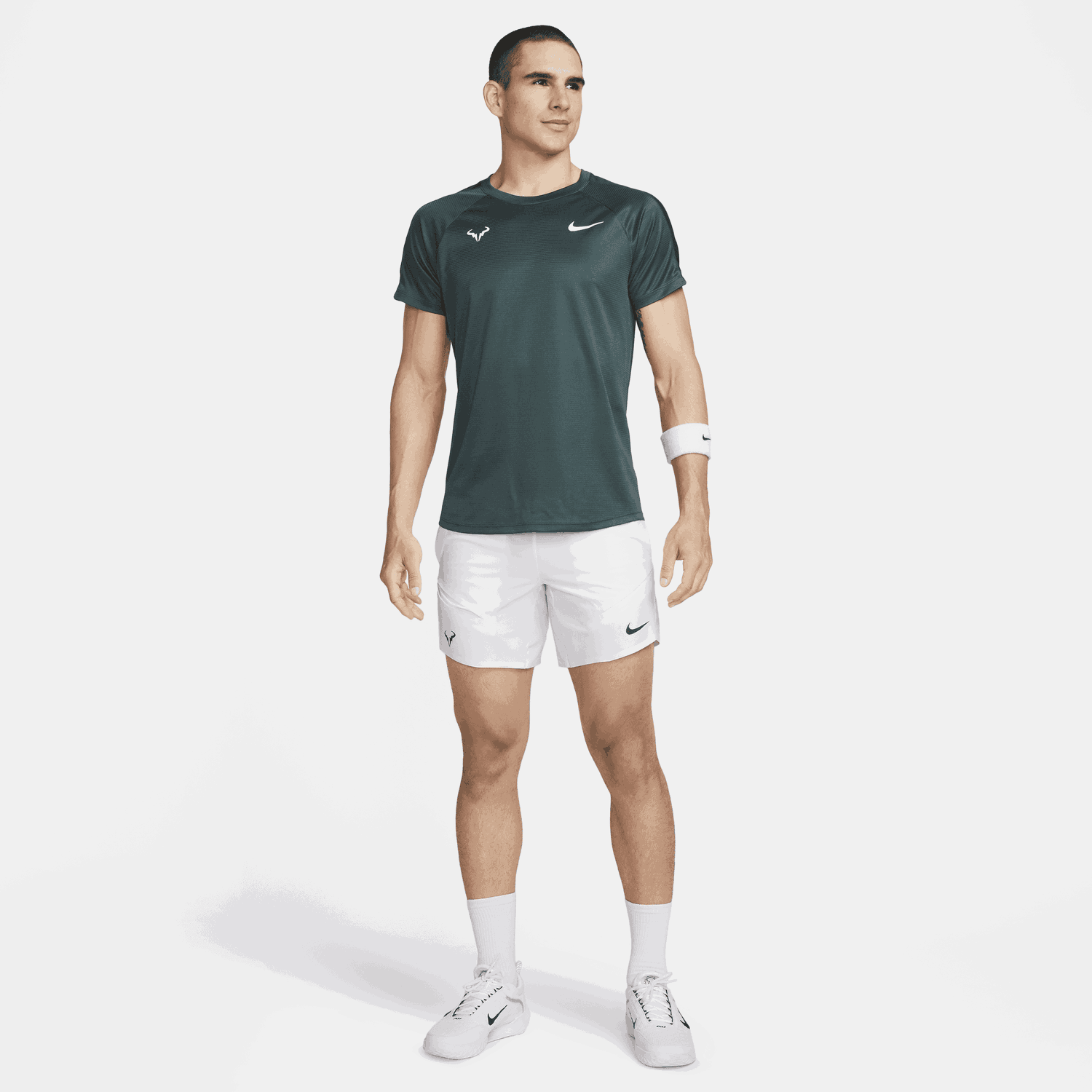 Тениска Nike Dri-FIT Rafa Challenger s krátkým rukávem - Zelená Зелено | DV2887-328, 1
