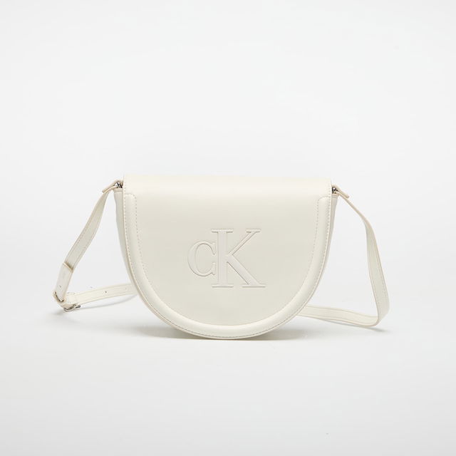 Calvin Klein Bold Ck Saddle Crossbody Bag