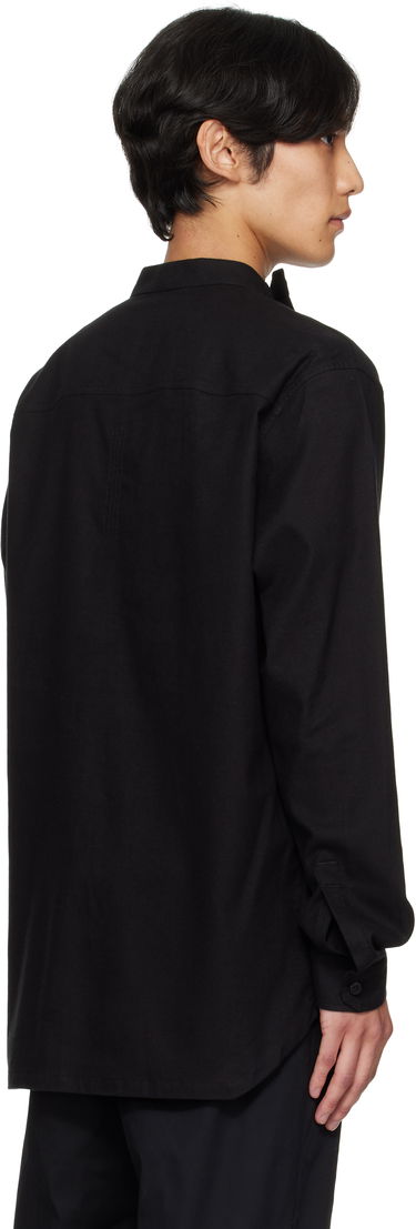 Риза Rick Owens Rick Owens Concordians Island Shirt Черно | RU02E1299 FLW, 2