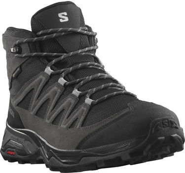 Кецове и обувки Salomon X Ward Leather Mid Gtx Сиво | L47181700, 6