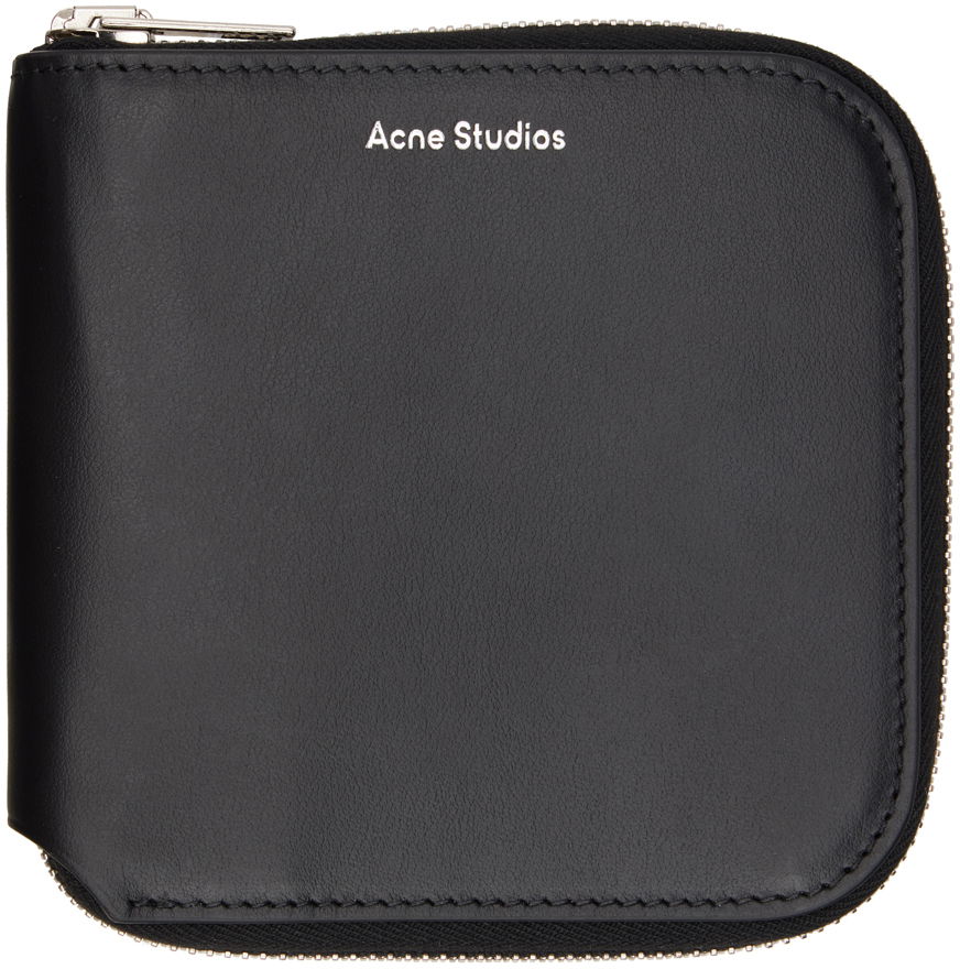 Портфейл Acne Studios Zippered Wallet Черно | CG0106-, 0