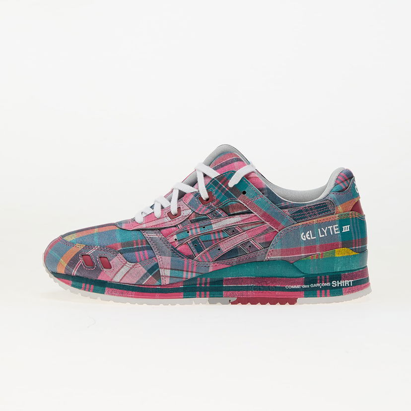 Кецове и обувки Asics Comme Des Garçons Shirt x Gel-Lyte III 07 Remastered Pink/ Multi EUR 40.5 Многоцветен | 1203A824-700