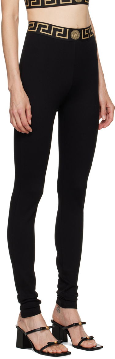 Клинове Versace Versace Greca Border Leggings Черно | 1016403_1A11143_1B000, 1