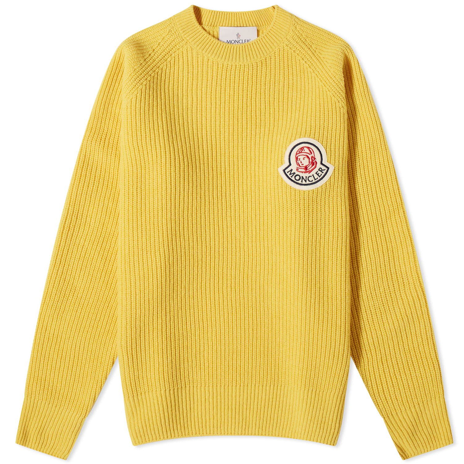 Пуловер Moncler Genius x BBC Crew Neck Knit Жълто | 9C000-M1127-01-132, 0