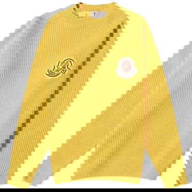 Пуловер Moncler Genius x BBC Crew Neck Knit Жълто | 9C000-M1127-01-132, 0