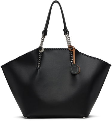 Голяма пазарска чанта Stella McCartney Re-Edition Tote Bag Черно | 7B0100WP0406, 0