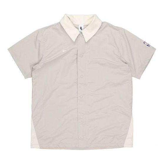 Риза Nike Fear of God x NBA Loose Short Sleeve Shirt Сиво | CU4616-271