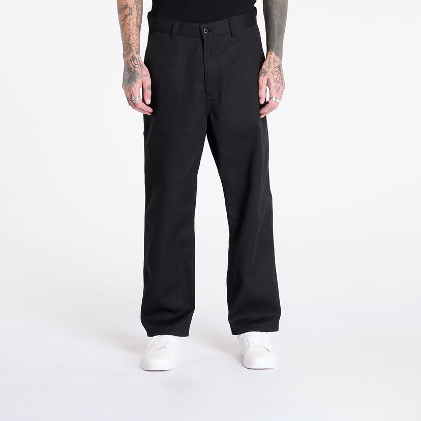 Панталони Carhartt WIP Pants Midland Single Knee Pant Black Rigid XL Черно | I033753.8901