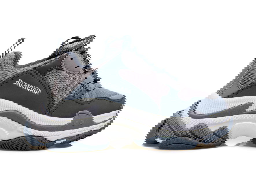 Кецове и обувки Balenciaga Triple S Double Grey Сиво | 536737W2CA11219, 0