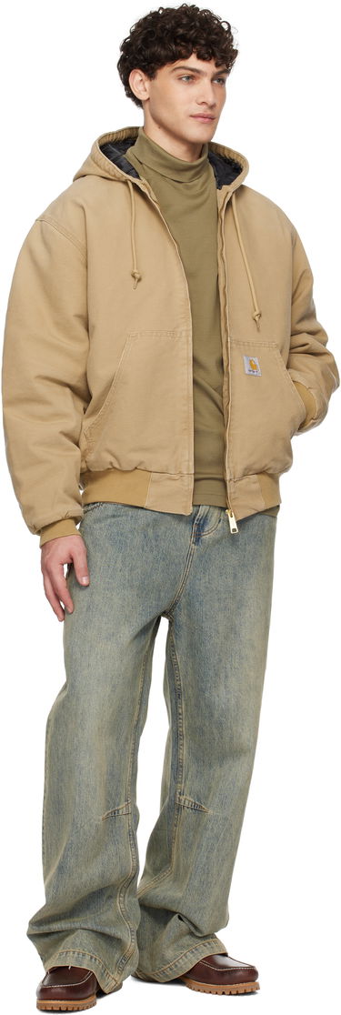 Яке Carhartt WIP OG Active, Dusty H Brown aged canvas Бежово | I027360, 4