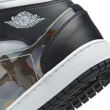 Кецове и обувки Jordan Air Jordan 1 Mid "Hologram" GS Черно | DR9495-001, 2