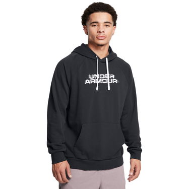 Суитчър Under Armour Rival Fleece Textured Glitch Hoodie Черно | 1389428-001, 0