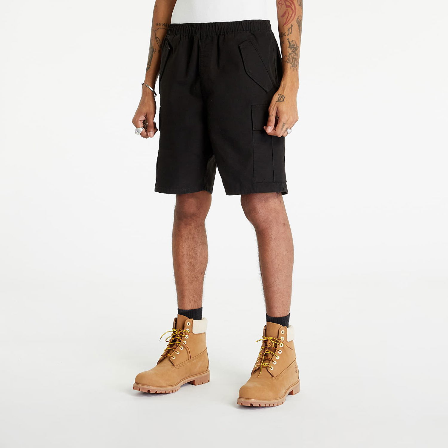 Къси панталони Stüssy Ripstop Cargo Beach Short Черно | 112297 black, 0