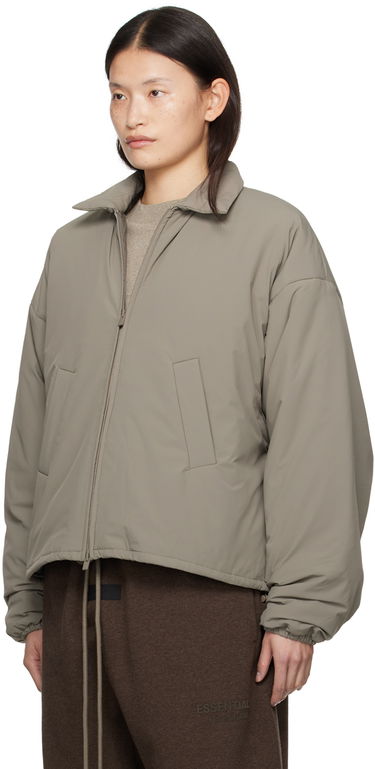 Яке бомбър Fear of God ESSENTIALS Padded Bomber Jacket Сиво | 202SU245135FW, 3