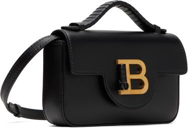 Дамска чанта Balmain Balmain B-Buzz Mini Leather Bag Черно | DN1DG811LAVE, 1