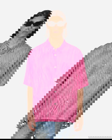 Риза Stüssy Fur Print Shirt Розово | 1110282 PINK, 1