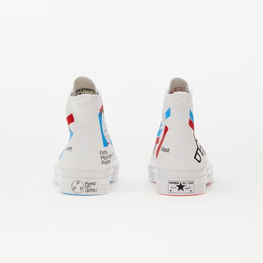 Кецове и обувки Converse Experimental Jetset x Patta x Chuck 70 High Бяло | A03173C, 3