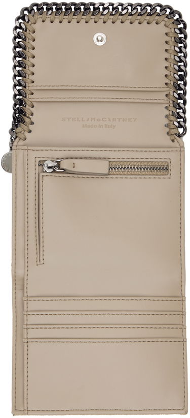 Портфейл Stella McCartney Stella McCartney Falabella Tri-Fold Wallet Бежово | 431000WP0445, 2