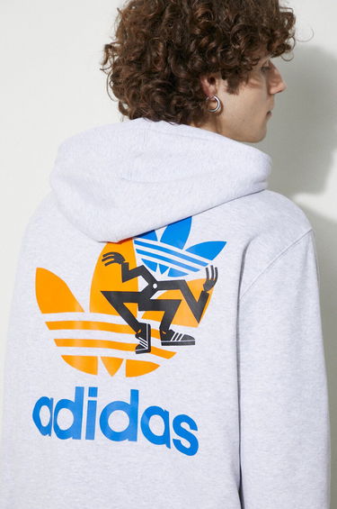 Суитчър adidas Originals Hoodie Сиво | IS2913, 0