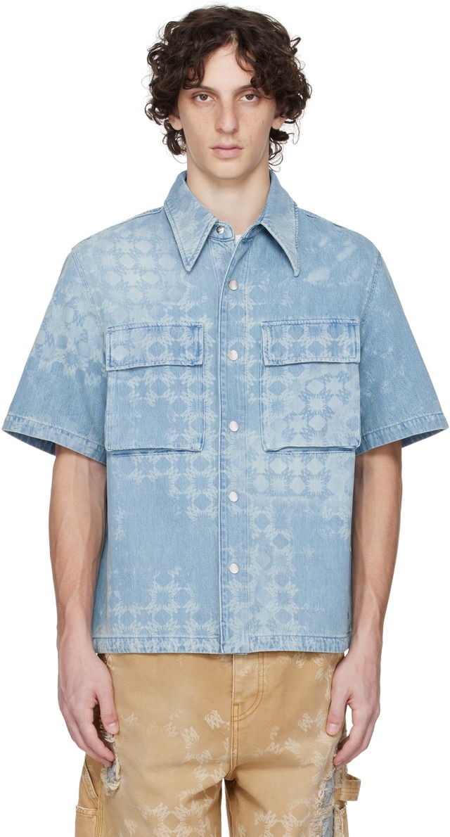AMIRI MA Quad Denim Shirt