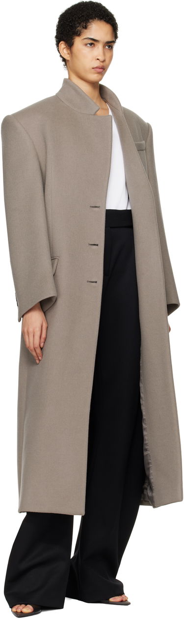 Палта The Attico Attico Long Coat Сиво | 250WCC00081 WWV058AA, 3
