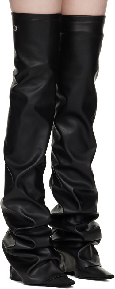 Облекло The Attico Attico Robin Thigh-High Boots Черно | 250WSH00872 PUR003AA, 3