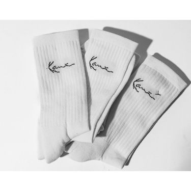 Чорапи Karl Kani Karl Kani Signature Socks 3-Pack Бяло | PD00008982, 2