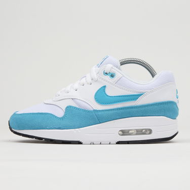 Кецове и обувки Nike Air Max 1 "White Light Blue Fury" W Бяло | 319986-117, 2