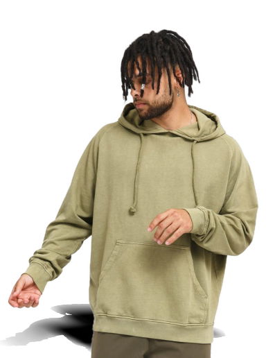 Суитчър Urban Classics Overdyed Hoody Зелено | TB4388-khaki