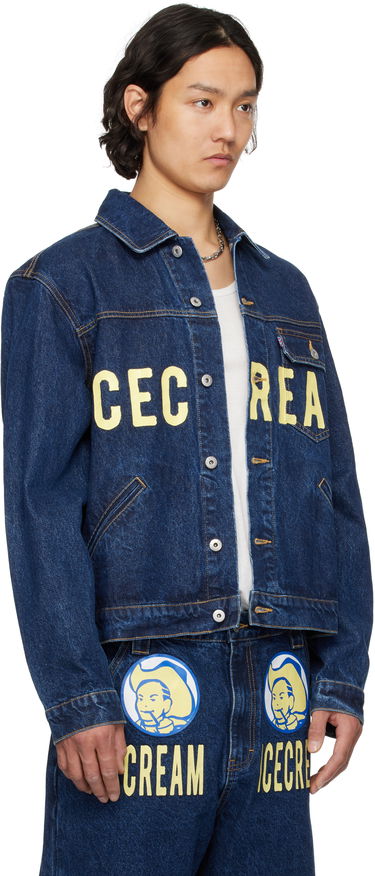 Яке BBC IceCream ICECREAM Cowboy Trucker Denim Jacket Синьо | ICD25108, 1