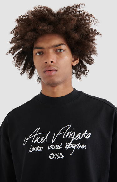 Тениска AXEL ARIGATO Essential T-Shirt Черно | A2223001, 6