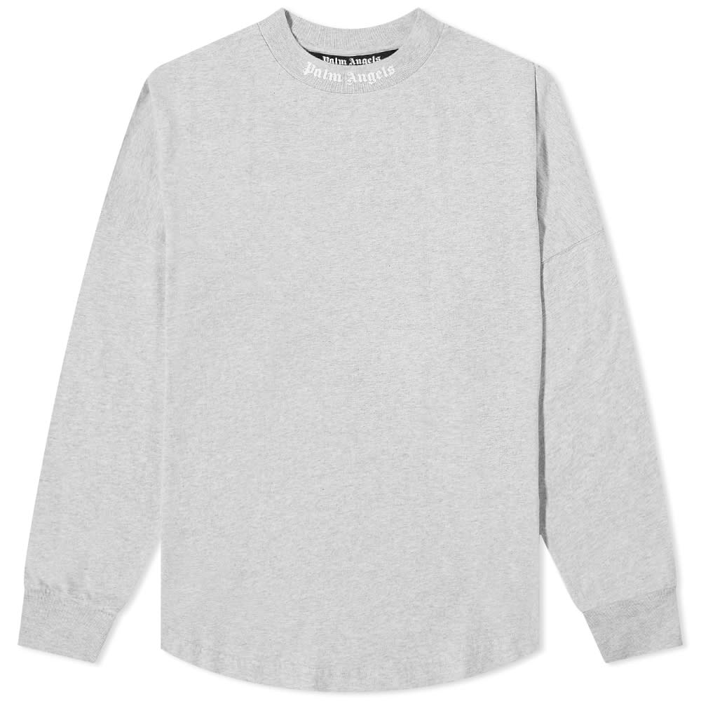 Тениска Palm Angels Oversized Logo Tee Сиво | PMAB001C99JER0010801, 0
