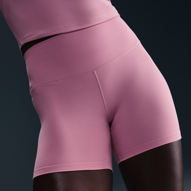 Къси панталони Nike Nike One High-Waisted 5" Bike Shorts Розово | FN3211-699, 3