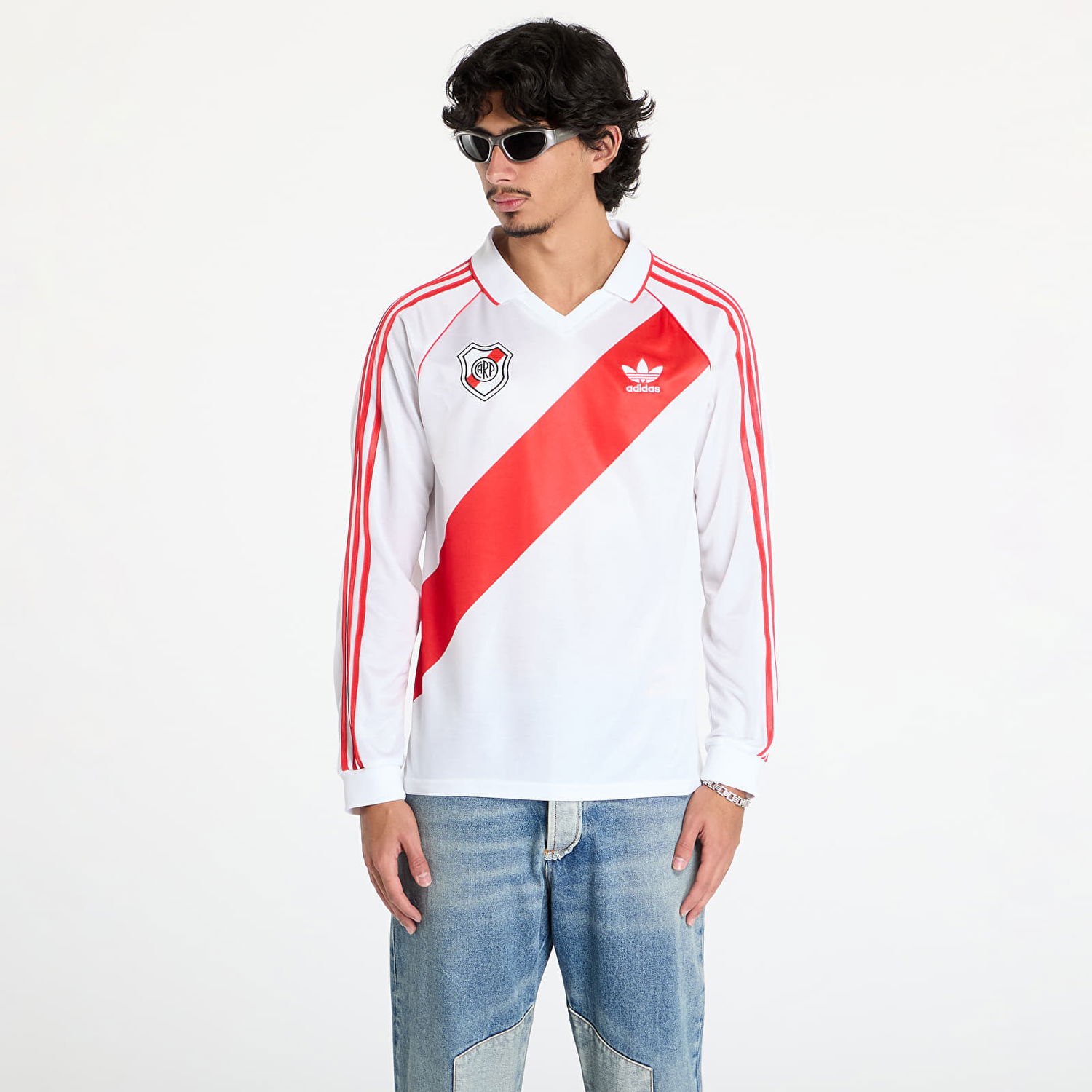 Фланелка adidas Originals adidas River Plate 94 Jersey White/ Red S Бяло | IV7546, 0