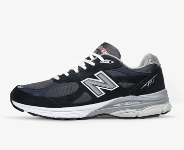 Кецове и обувки New Balance 990v3 Made In USA "Navy Denim" Черно | M990NB3, 0