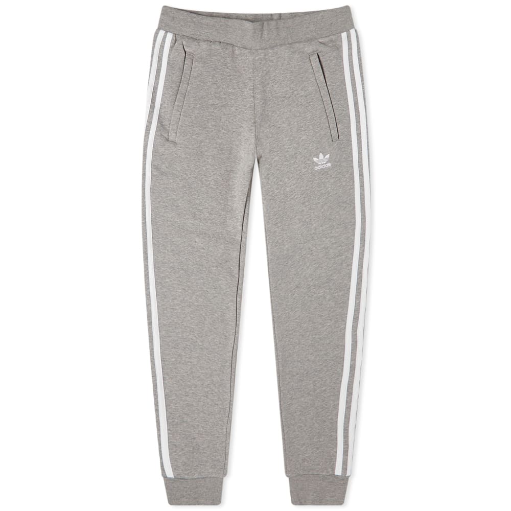 Панталони adidas Originals 3 Stripe Pant Medium Сиво | IA4795, 0