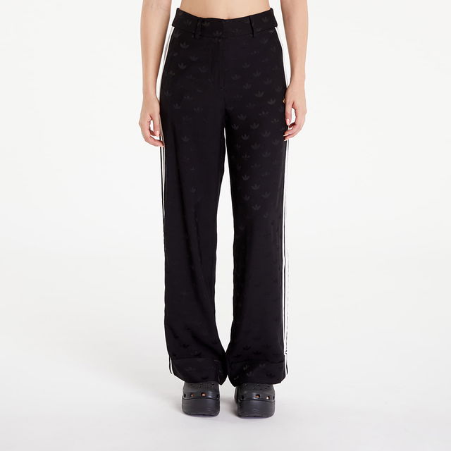 Premium Woven Jaquard Pants Black