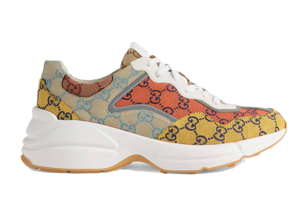 Кецове и обувки Gucci Rython GG 'Multicolor White' (W) Многоцветен | _663681 2UZJ0 7064, 0