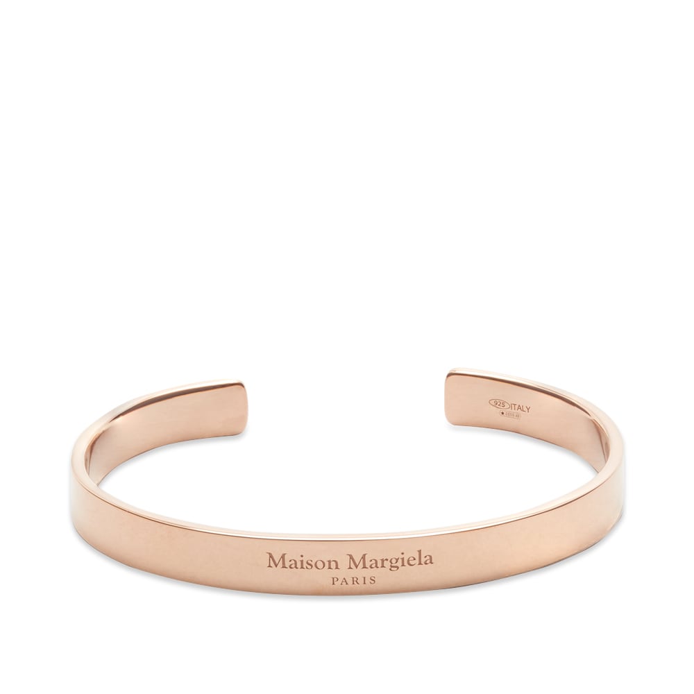 Гривна Maison Margiela Text Logo Bangle Металик | SM1UY0082-SV0158-952, 0