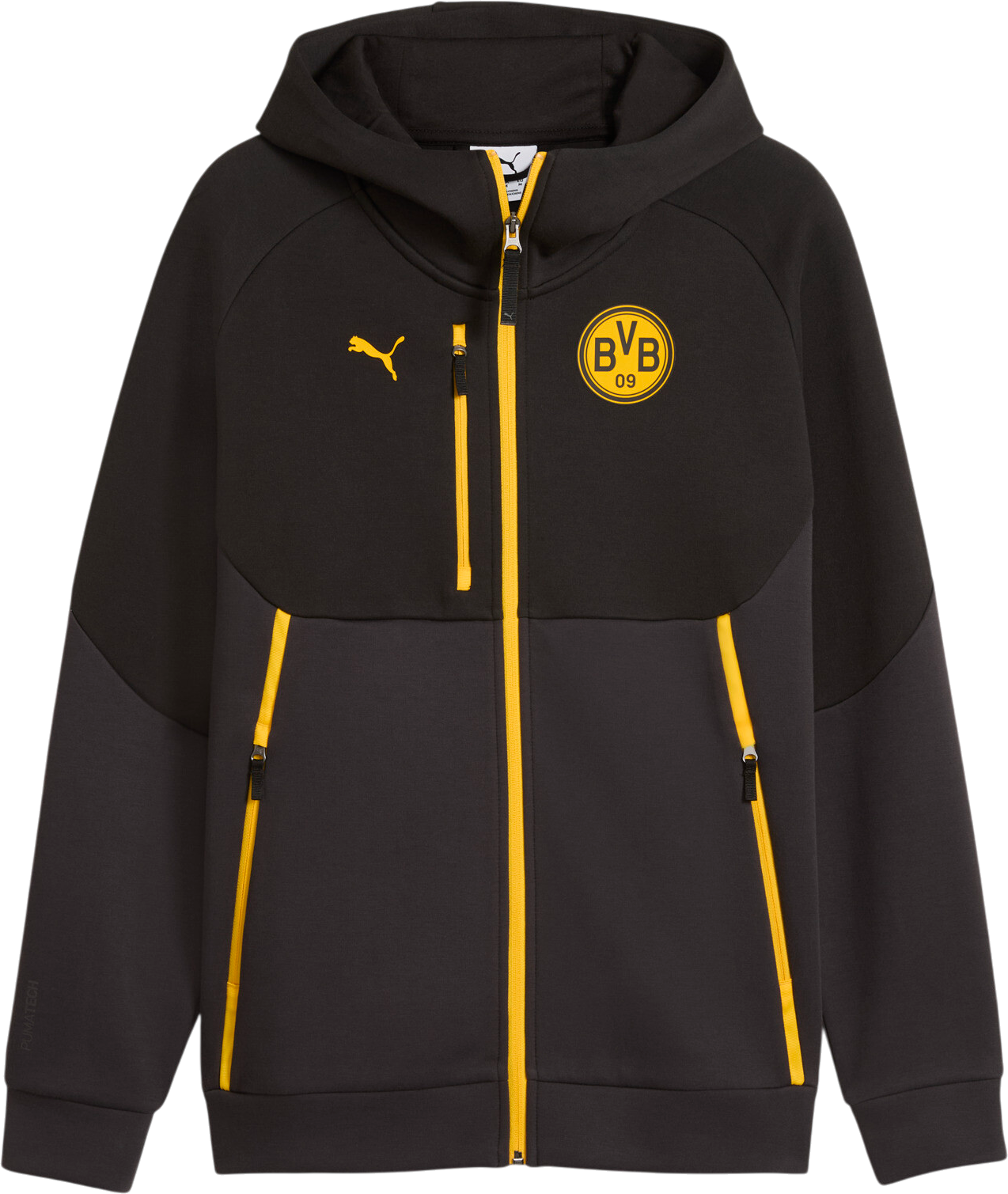 Суитчър Puma Borussia Dortmund Tech FZ Hoodie Черно | 781696-10, 0