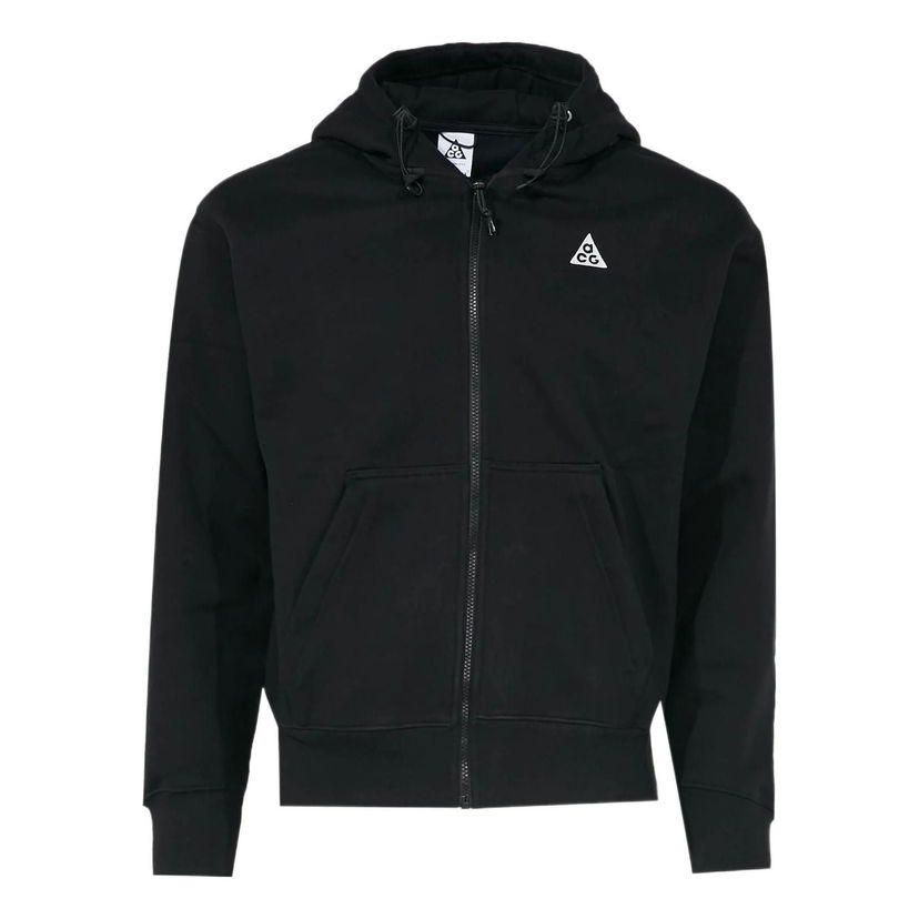 Суитчър Nike ACG ACG Logo Zip-Up Hoodie Черно | DH3089-010