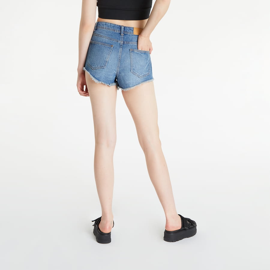 Къси панталони Noisy May High Waisted Denim Shorts Синьо | 27020604, 1