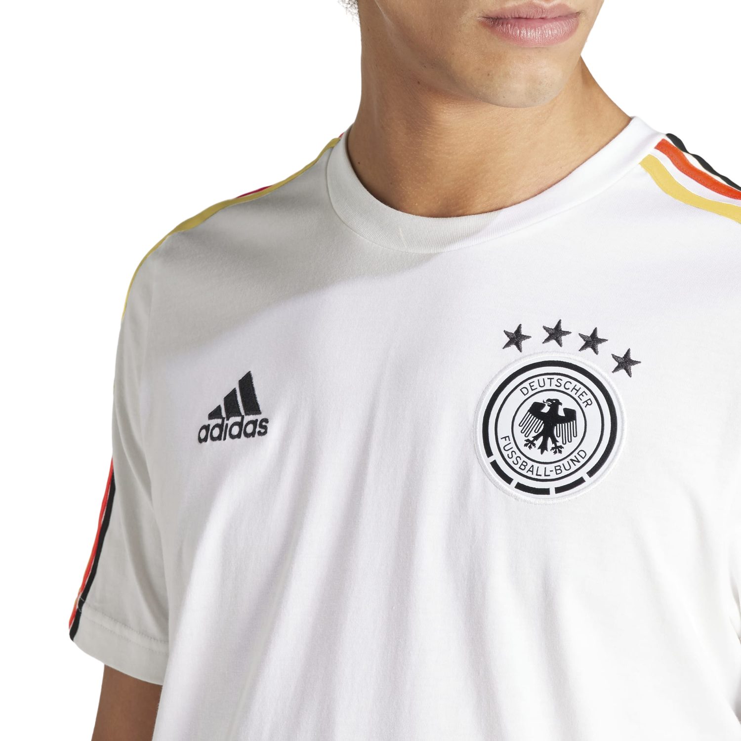 Тениска adidas Originals DFB DNA TEE Бяло | iu2082, 1