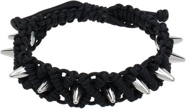 Гривна We11done We11done Handmade Studded Bracelet Черно | WD-AJ0-25-599-U-BK, 0
