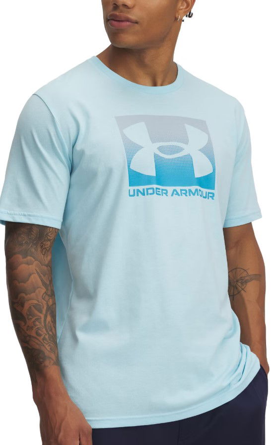 Тениска Under Armour Under Armour Boxed Sports Updated Short Sleeve T-Shirt Синьо | 1386793-494, 0
