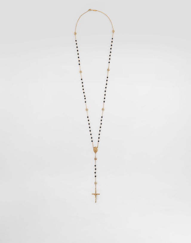 Dolce & Gabbana Rosary-style Metal Necklace Onesize