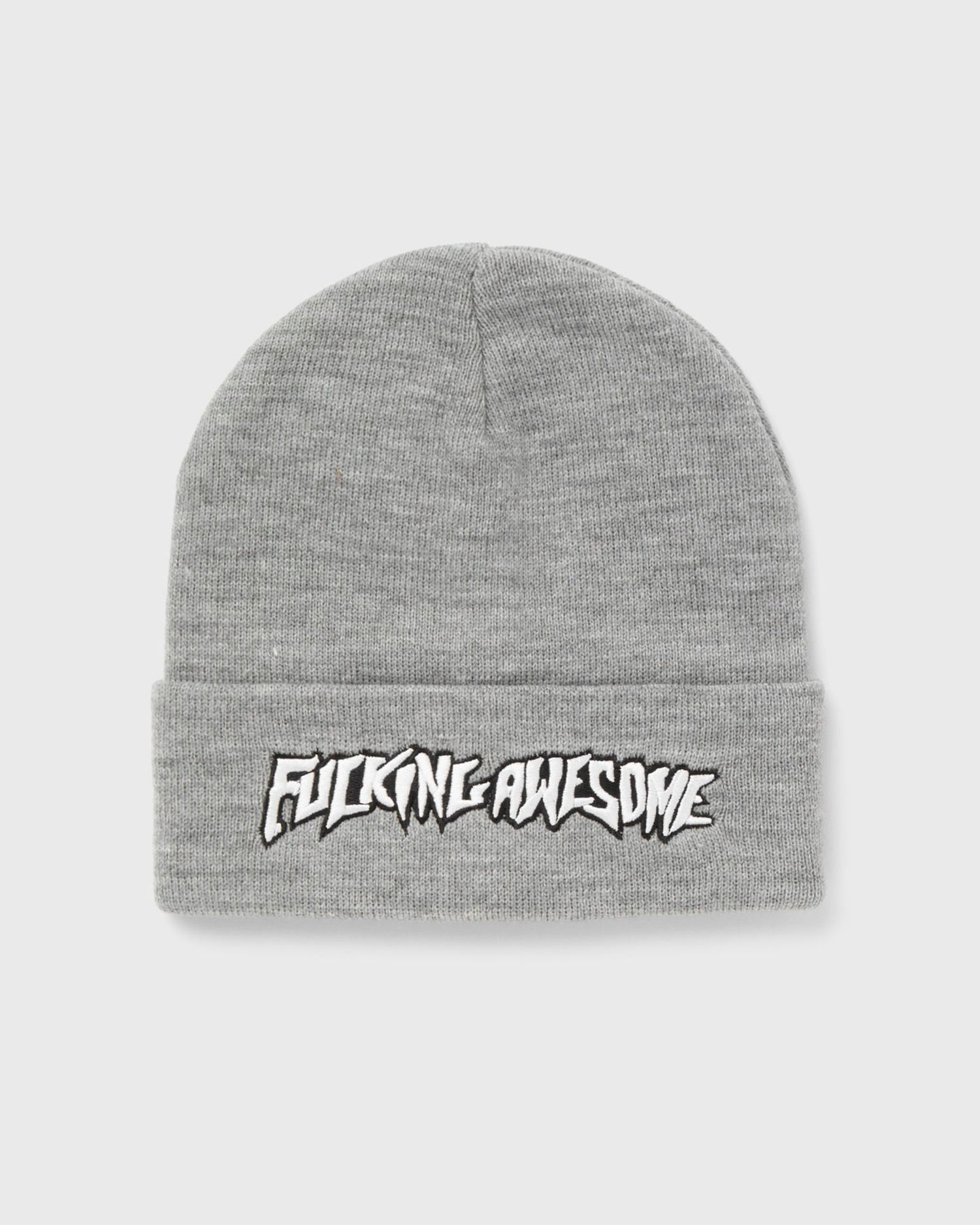 Шапка Fucking Awesome Stamp Cuff Beanie Сиво | PN8273-GREY, 0