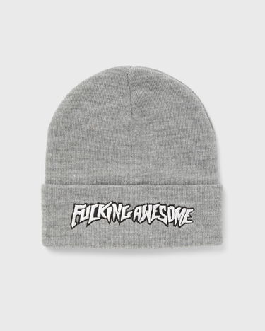Шапка Fucking Awesome Stamp Cuff Beanie Сиво | PN8273-GREY, 0
